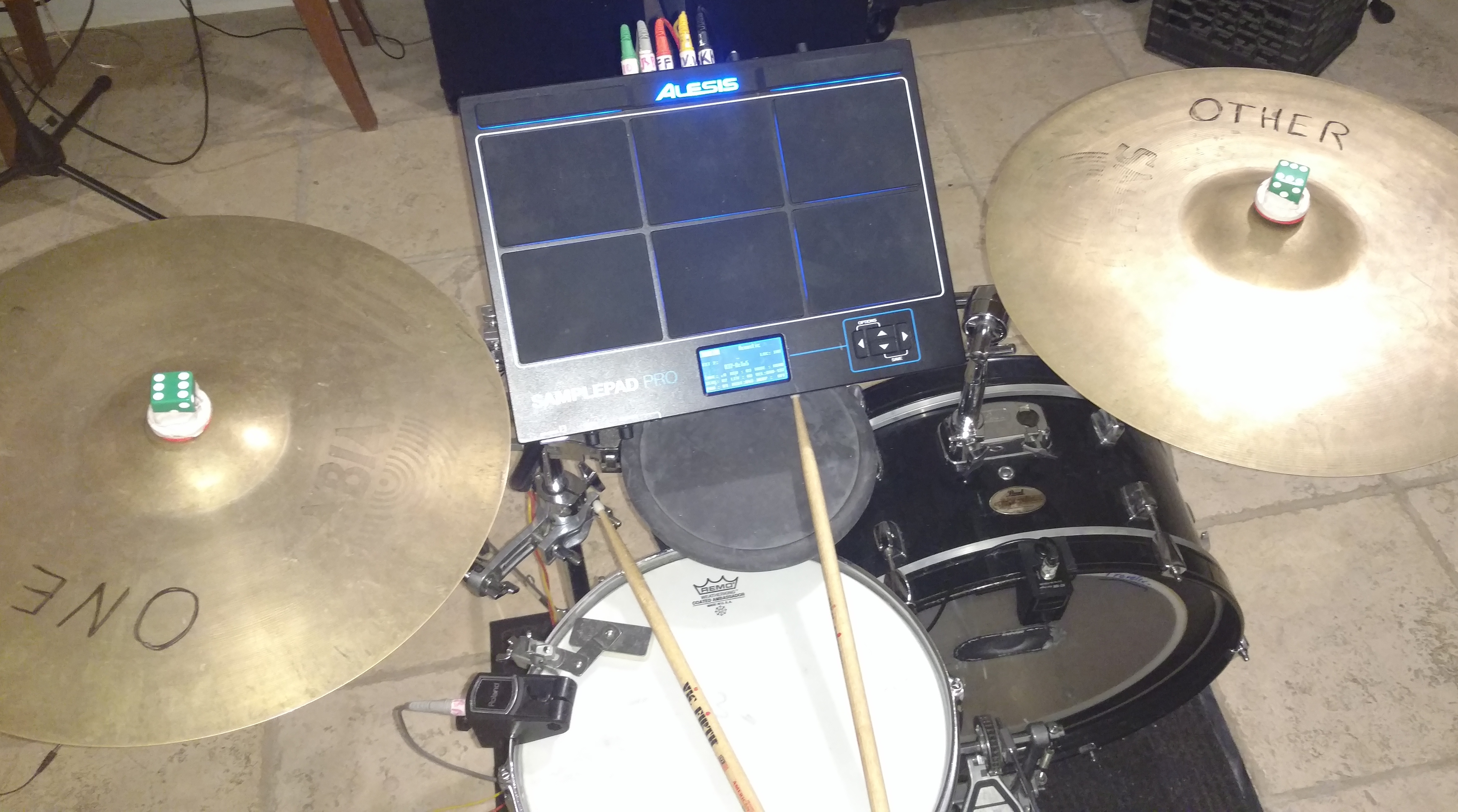 Alesis SamplePad Pro: thoughts and application of features – Music